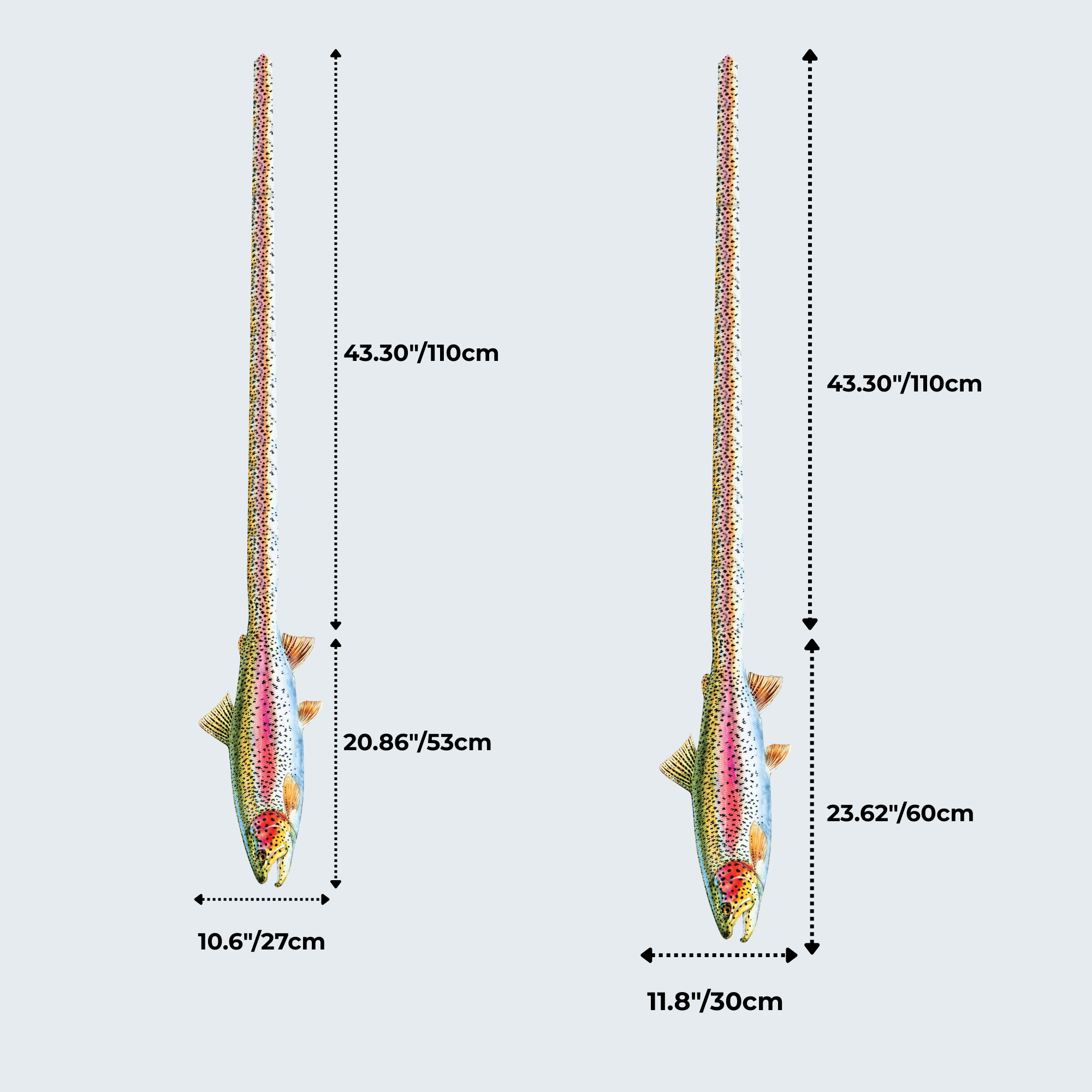 Evolyx© Rainbow Trout Tie