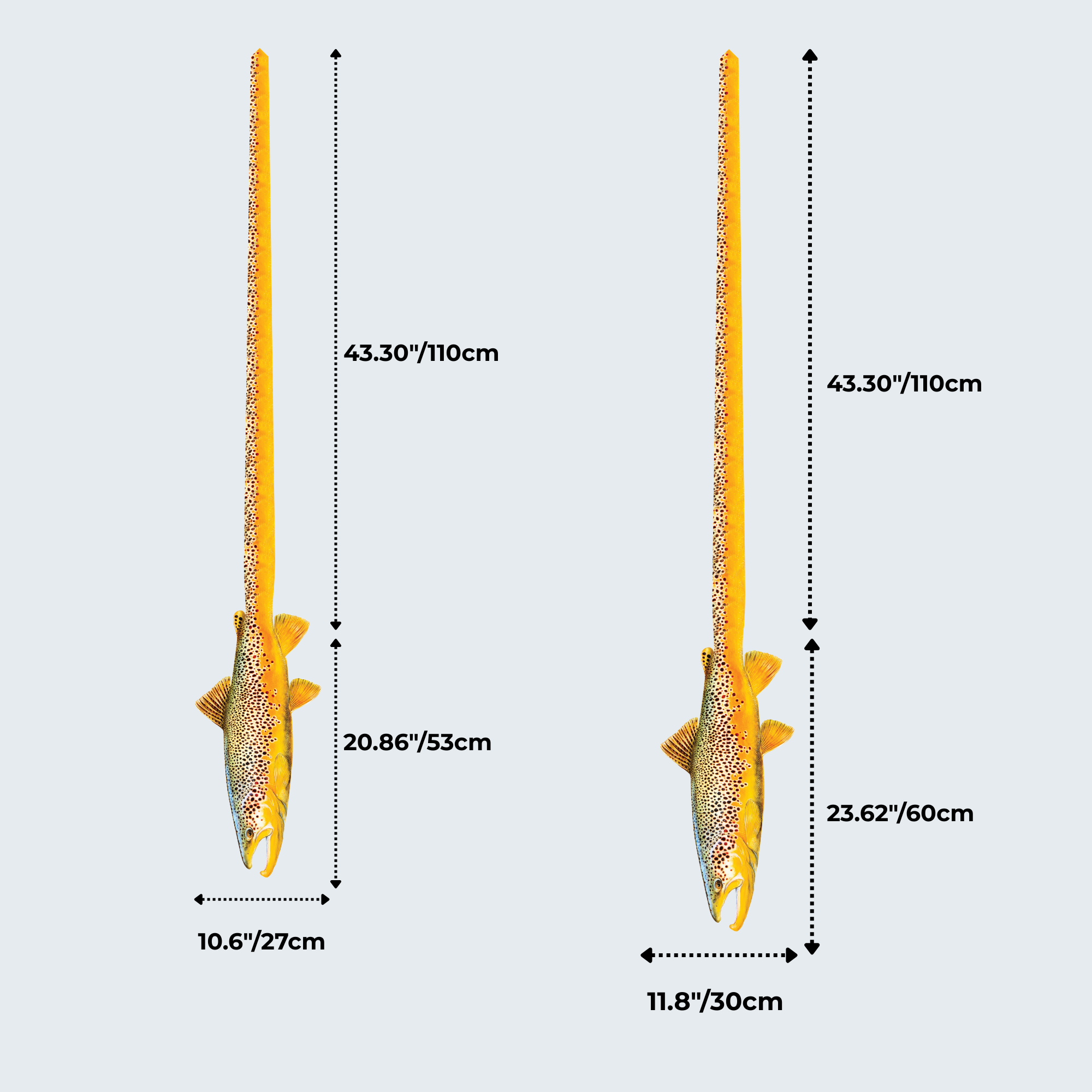 Evolyx© Brown Trout Tie