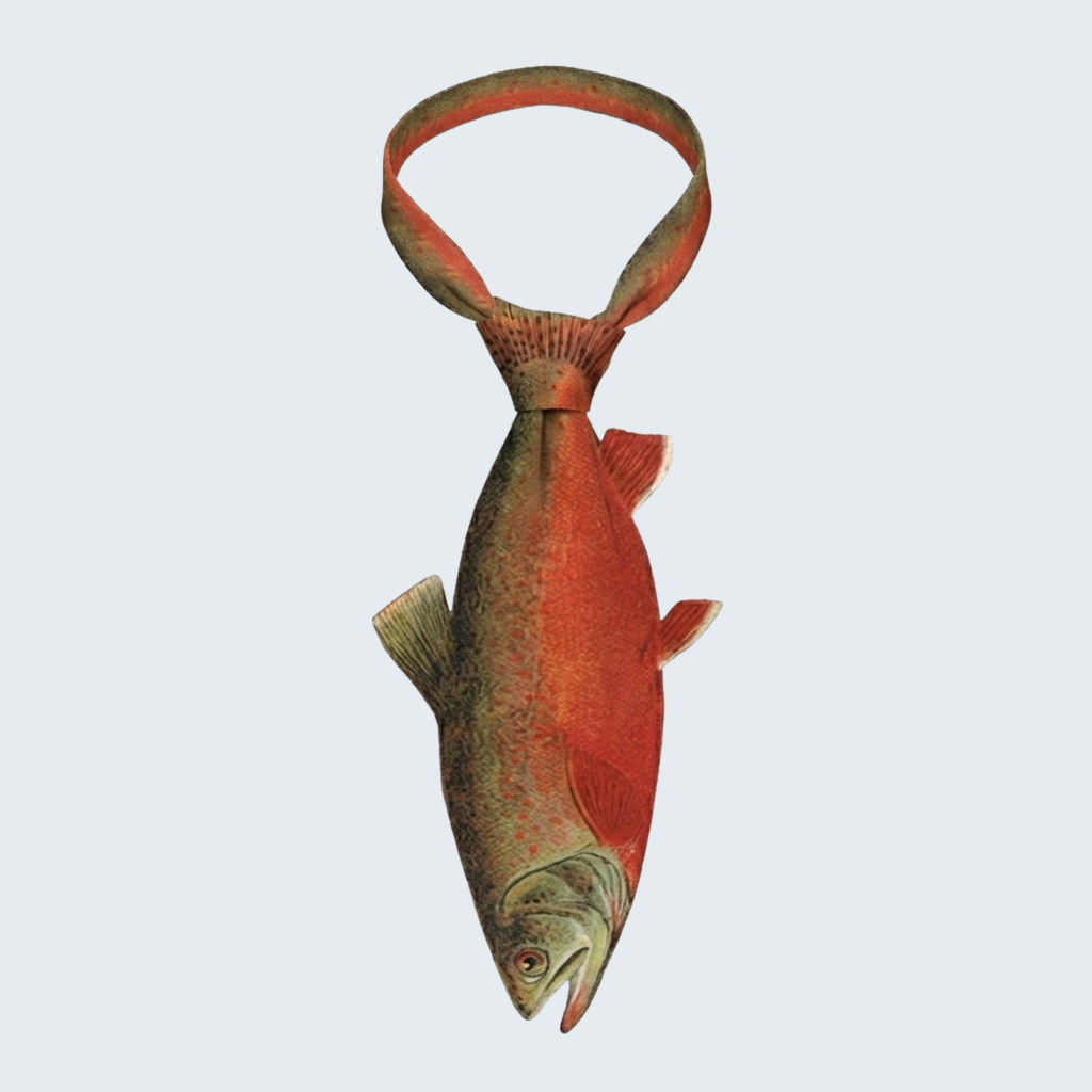 Evolyx© Canadian Red Trout Tie